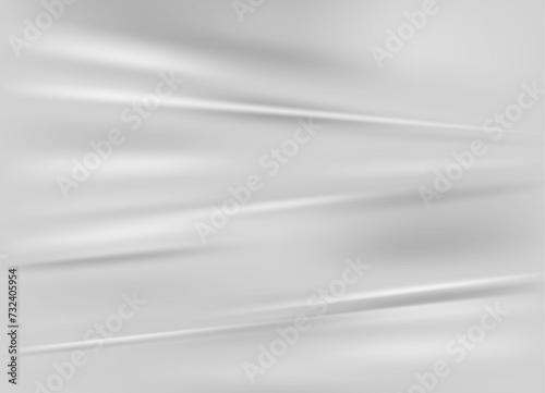 Realistic plastic wrap texture. Stretched polyethylene cover overlay effect