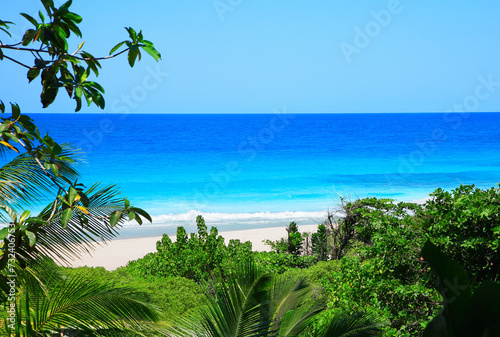 Indian Ocean  Island La Digue  Republic of Seychelles  Africa.