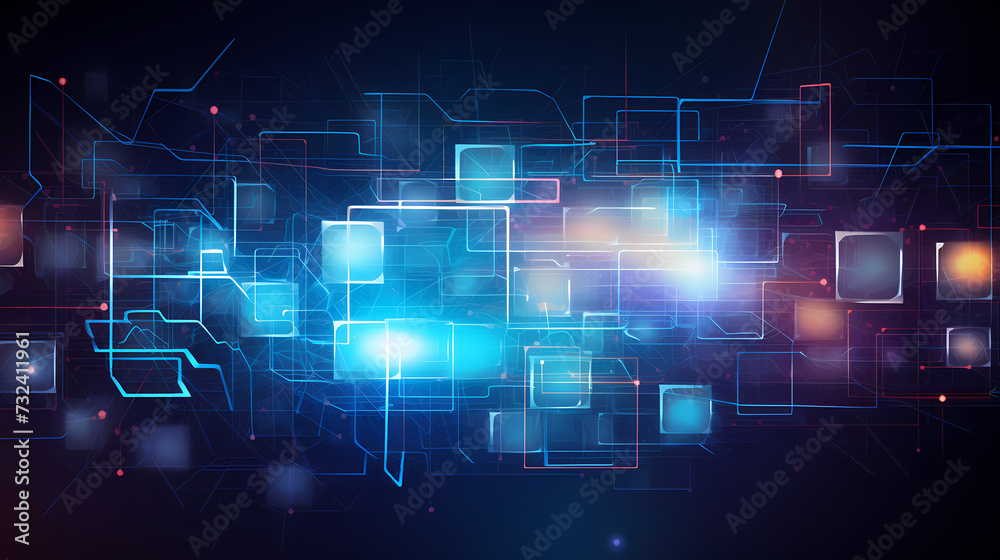 Digital technology abstract graphic poster web page PPT background, modern digital abstract 3D background Digital technology abstract graphic poster web page PPT background, modern digital abstract 3D background
