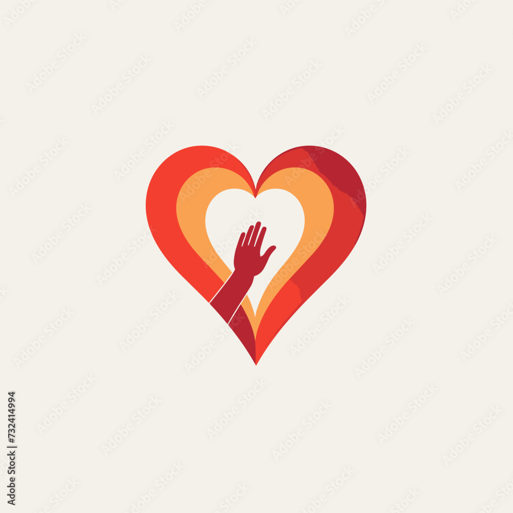 Love Logo Template, Heart and Hand Logo, Health Care Logo, People Care Logo Design. Human Care Logo Love Logo Template, Heart and Hand Logo, Health Care Logo, People Care Logo Design. Human Care Logo