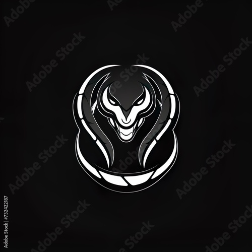 cobra snake logo esport and gaming vector mascot design