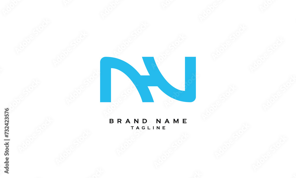 AHV, AVH, HAV, HVA, VHA, VAH, Abstract initial monogram letter alphabet logo design AHV, AVH, HAV, HVA, VHA, VAH, Abstract initial monogram letter alphabet logo design
