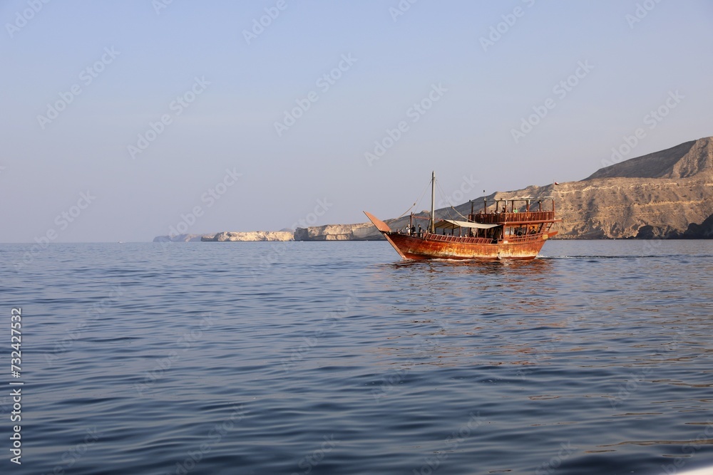 Obraz premium Coast off Muscat in Oman