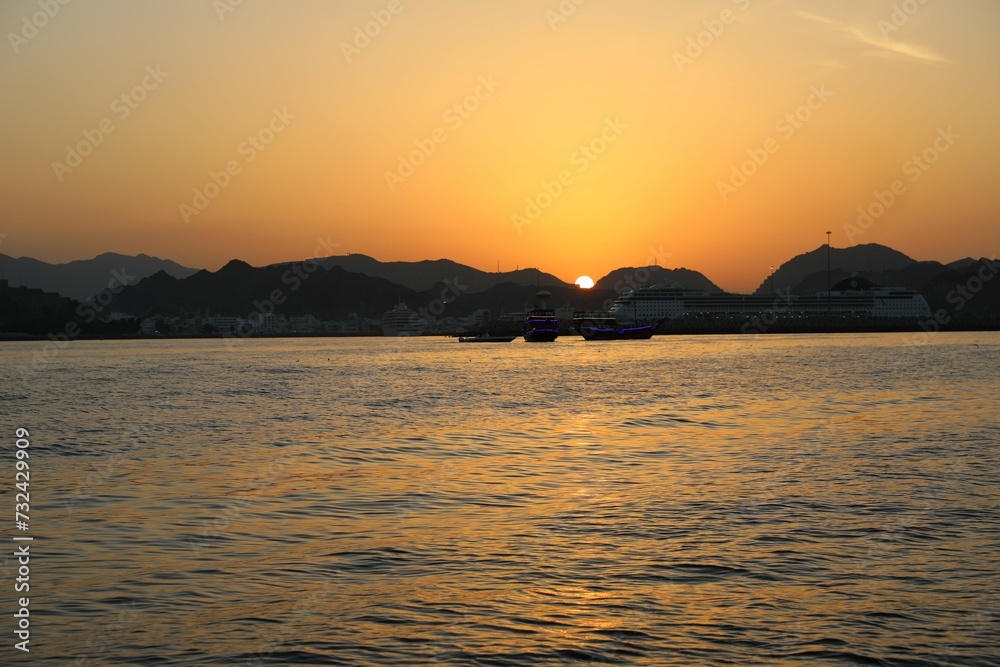 Fototapeta premium Coast off Muscat in Oman