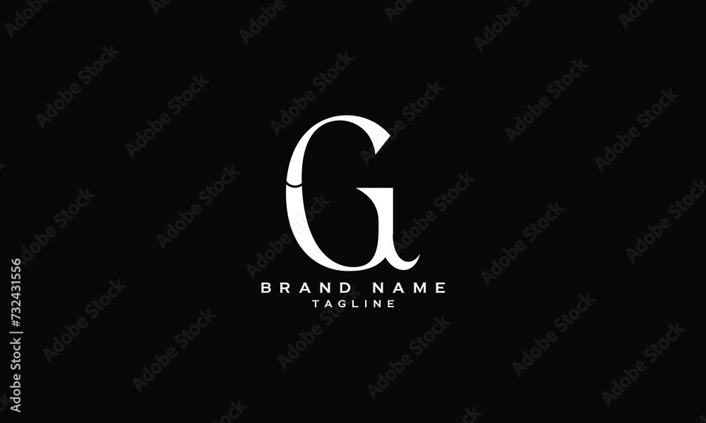 GU, UG, Abstract initial monogram letter alphabet logo design GU, UG, Abstract initial monogram letter alphabet logo design