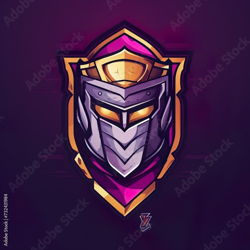 spartan logo esport and gaming vector mascot design