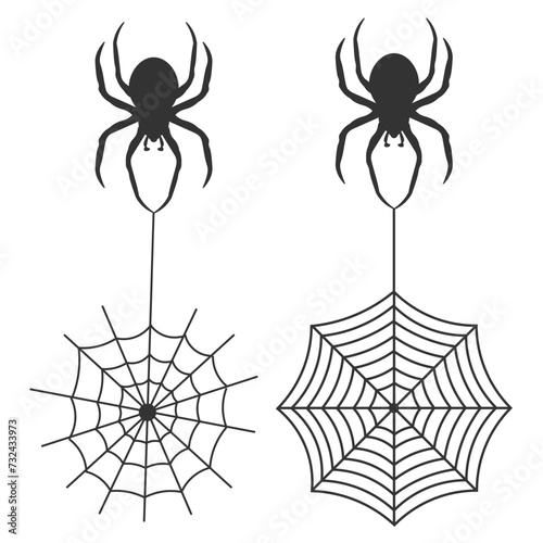 Spiderweb icon symbol design vector ilustration.