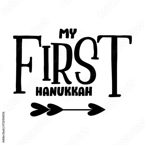 My First Hanukkah SVG