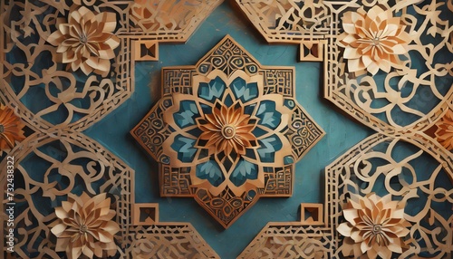 ornament of a mosque