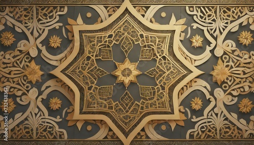 ornament of a mosque