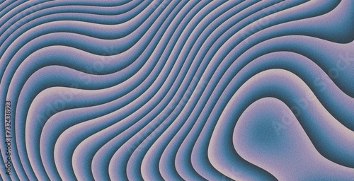 Fototapeta Naklejka Na Ścianę i Meble -  curve waves abstract line gradient background texture with noise grainy 