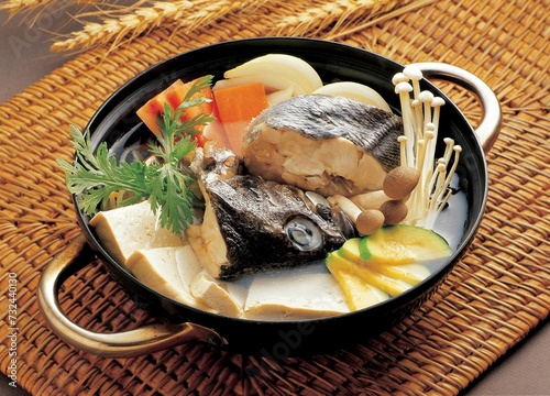 cuisine steamed rice with pork