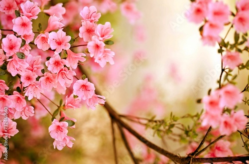 pink cherry blossom in spring