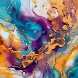 Abstract Color Swirls