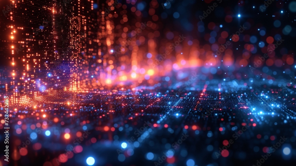 Step into a world where coding and algorithms drive innovation, as we witness the evolution of a smart and interconnected cybernetic future.
