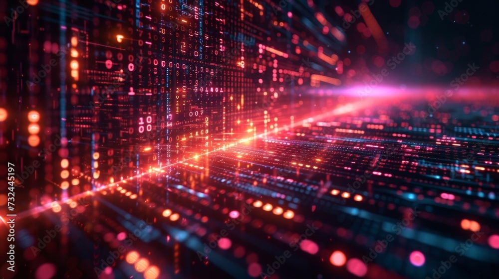 Explore the depths of the digital world with this , where binary codes come to life in a visually stunning landscape of technology and information. Explore the depths of the digital world with this , where binary codes come to life in a visually stunning landscape of technology and information.