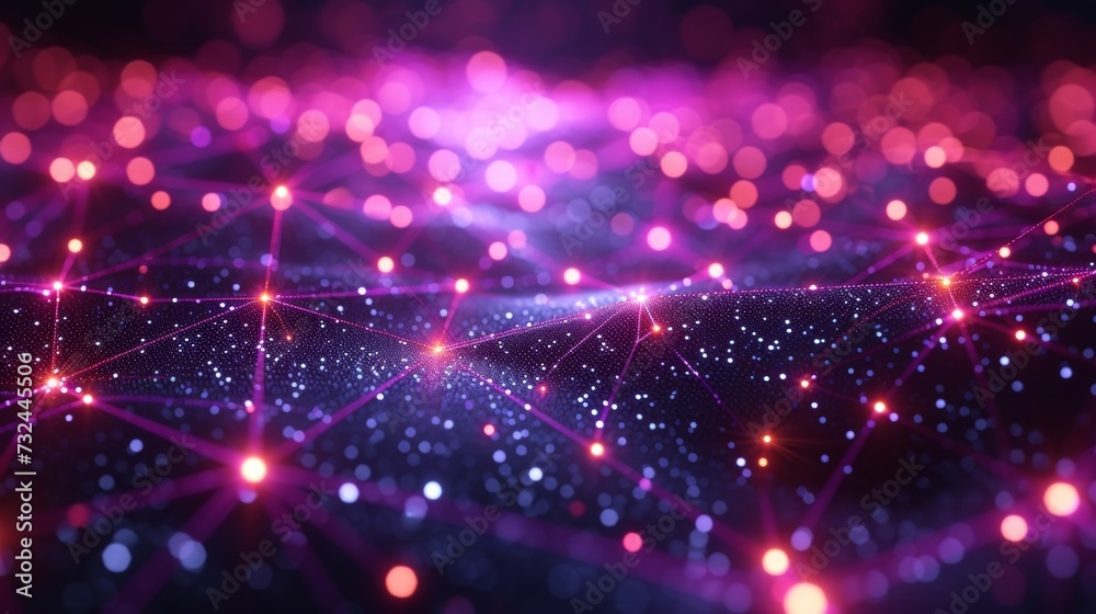 Immerse yourself in the cyber realm where neon networks pulsate with data, weaving a visually stunning matrix of information. Immerse yourself in the cyber realm where neon networks pulsate with data, weaving a visually stunning matrix of information.