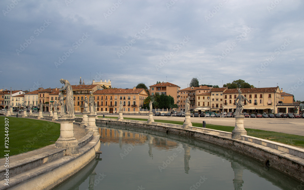 Prato della Valle square in Padua