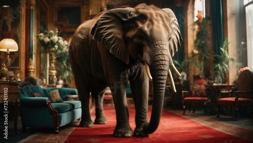 elephant in the room © Анастасия Макевич