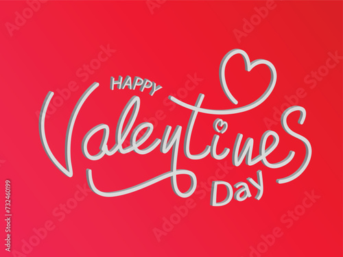 a valentine card with the phrase happy valentine's day