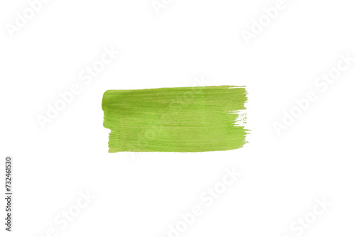 Green watercolor background. Artistic hand paint. Isolated on transparent background.