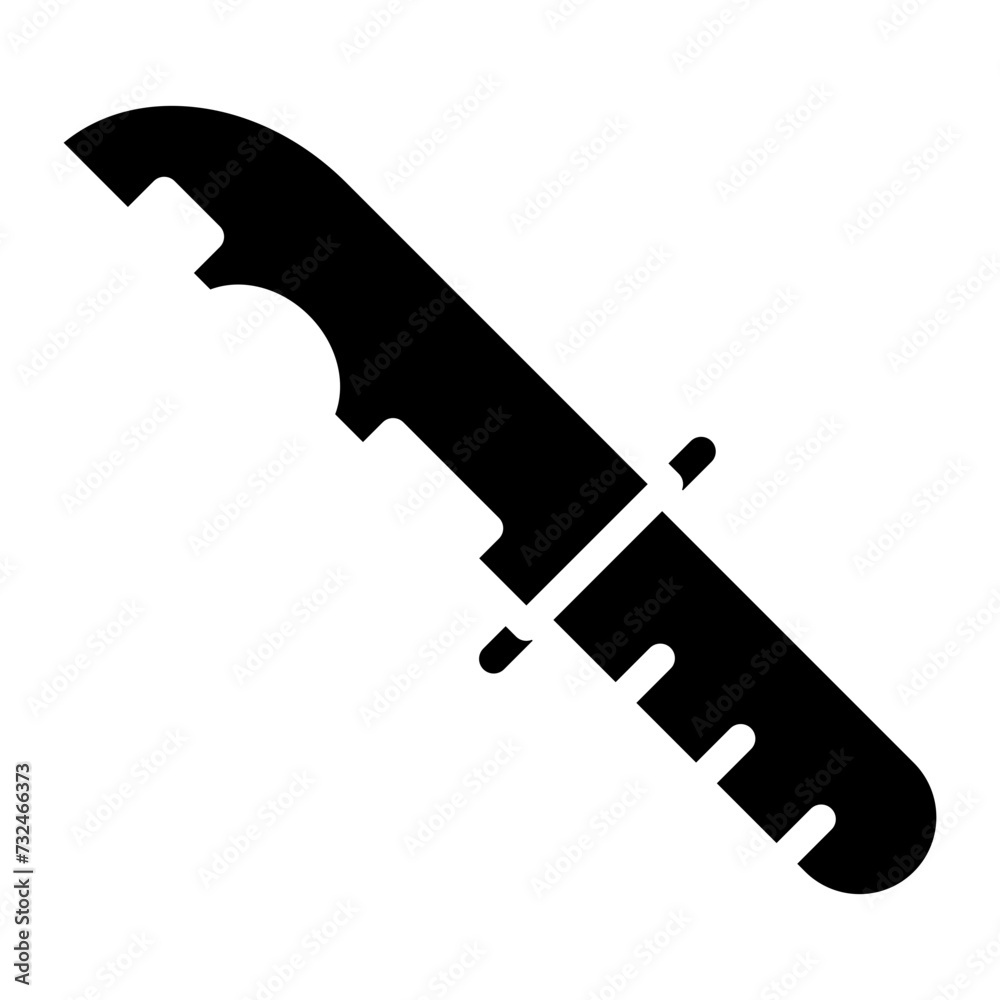 Military Knife icon vector image. Can be used for Battle Royale. Military Knife icon vector image. Can be used for Battle Royale.