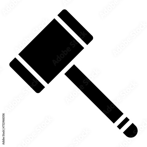 Hammer icon vector image. Can be used for Battle Royale.