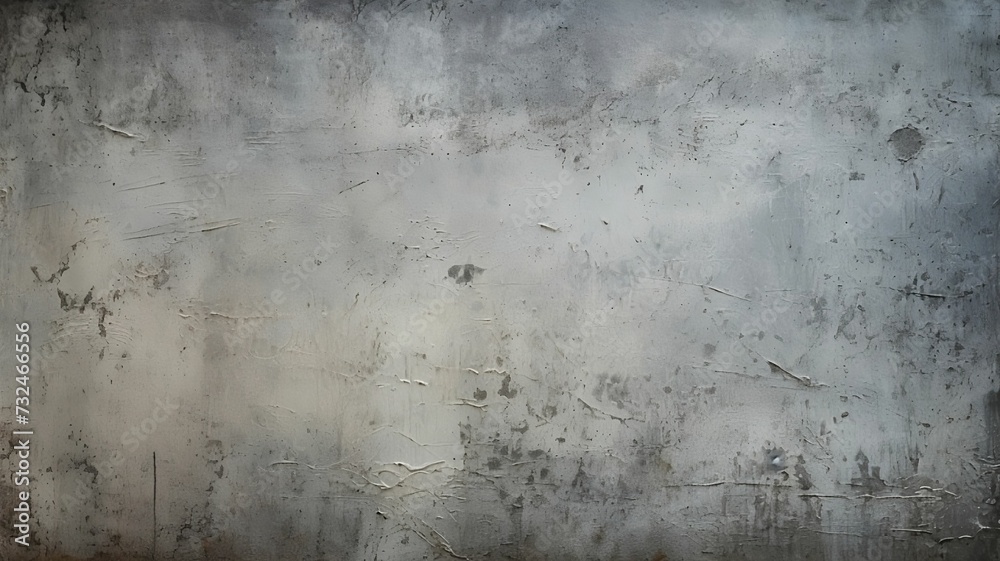 Illustration of a gray grunge background with scratches