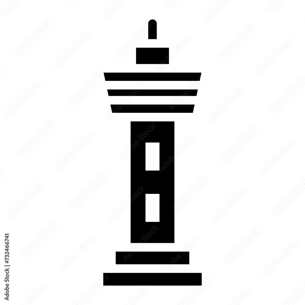 Control Tower icon vector image. Can be used for Airline. Control Tower icon vector image. Can be used for Airline.