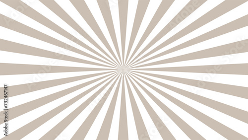 Brown and white sunburst background