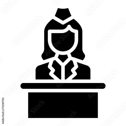 Hospitality Industry icon vector image. Can be used for Industry.