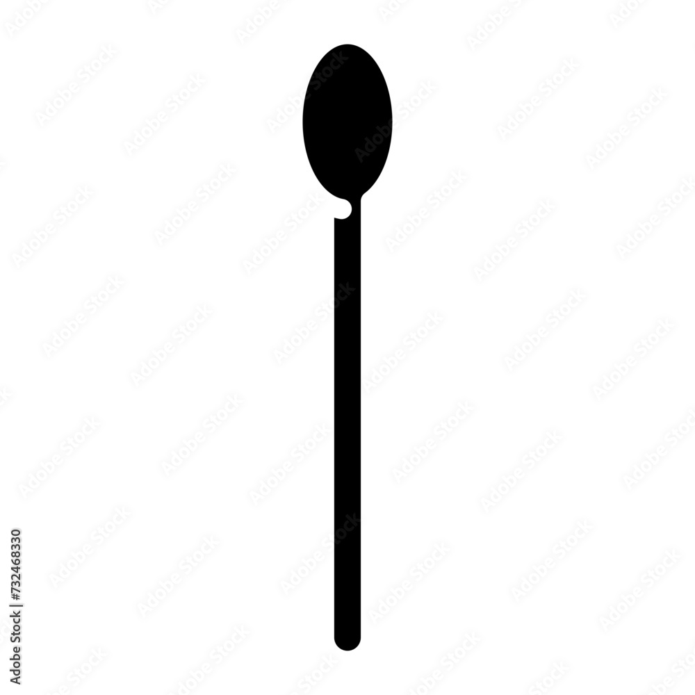 Glass Rod icon vector image. Can be used for Science. Glass Rod icon vector image. Can be used for Science.