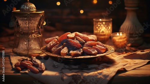 Rediscover the traditions of Ramadan with the timeless appeal of dates and almonds  a cherished symbol of togetherness.
