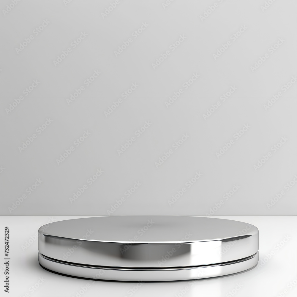 silver product stand on white background silver product stand on white background