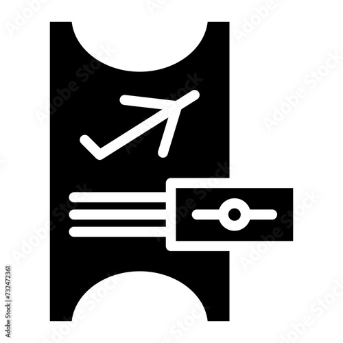 Airfare Reimbursement icon vector image. Can be used for Casino.