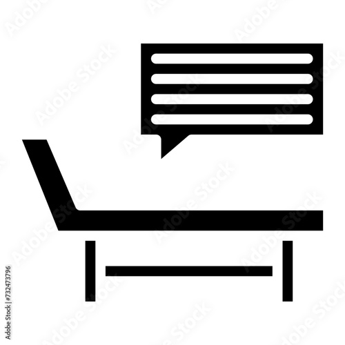 Individual Therapy icon vector image. Can be used for Psychology.
