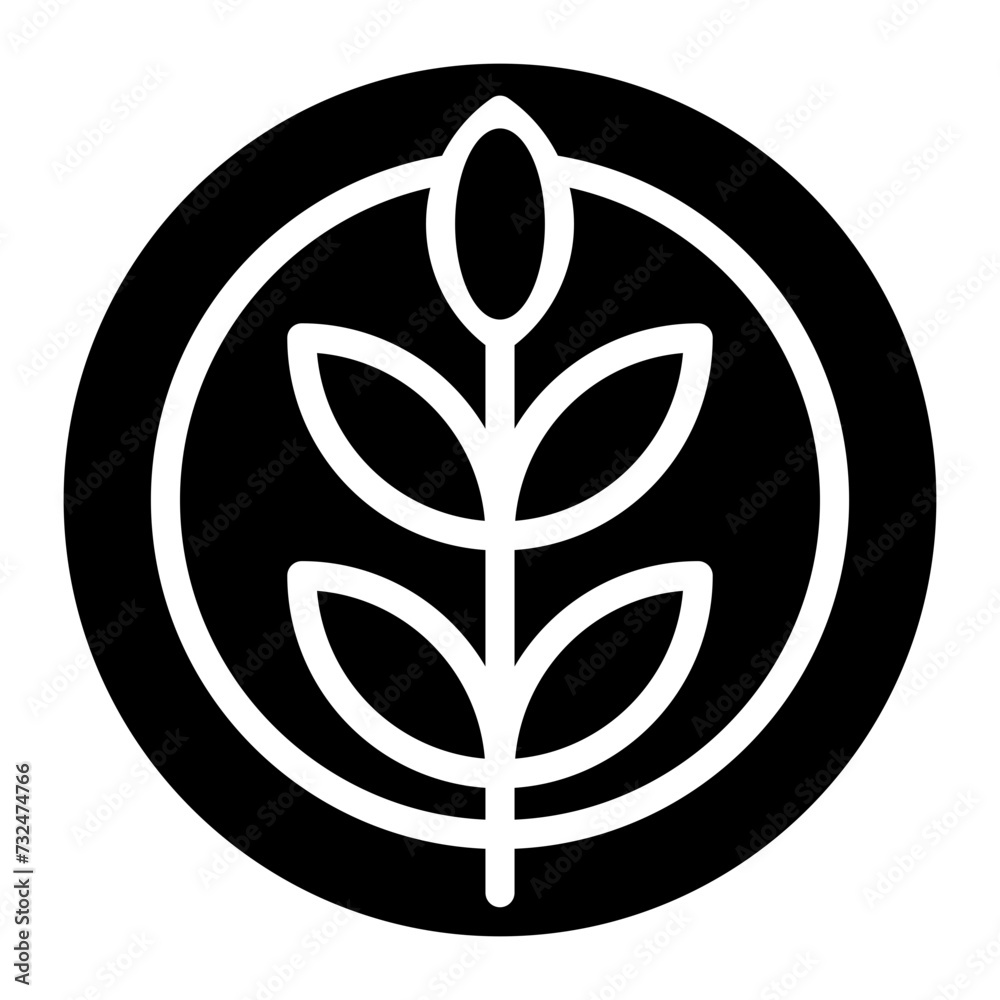 Vegetarian icon vector image. Can be used for Nutrition. Vegetarian icon vector image. Can be used for Nutrition.