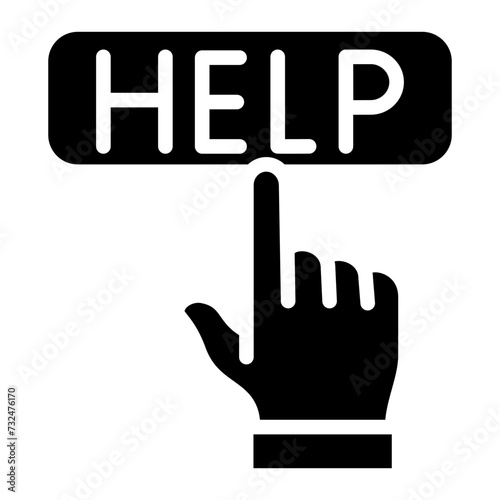 Help icon vector image. Can be used for Homeless.