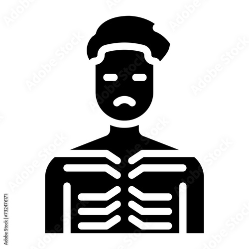 Hunger icon vector image. Can be used for Homeless.