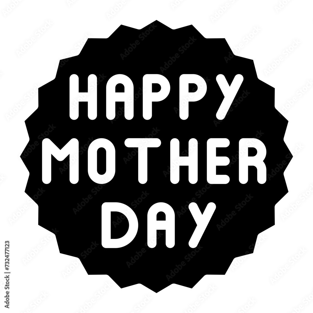 Mother Day icon vector image. Can be used for Child Adoption.