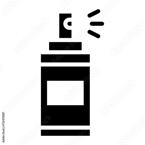 Spay icon vector image. Can be used for Veterinary.