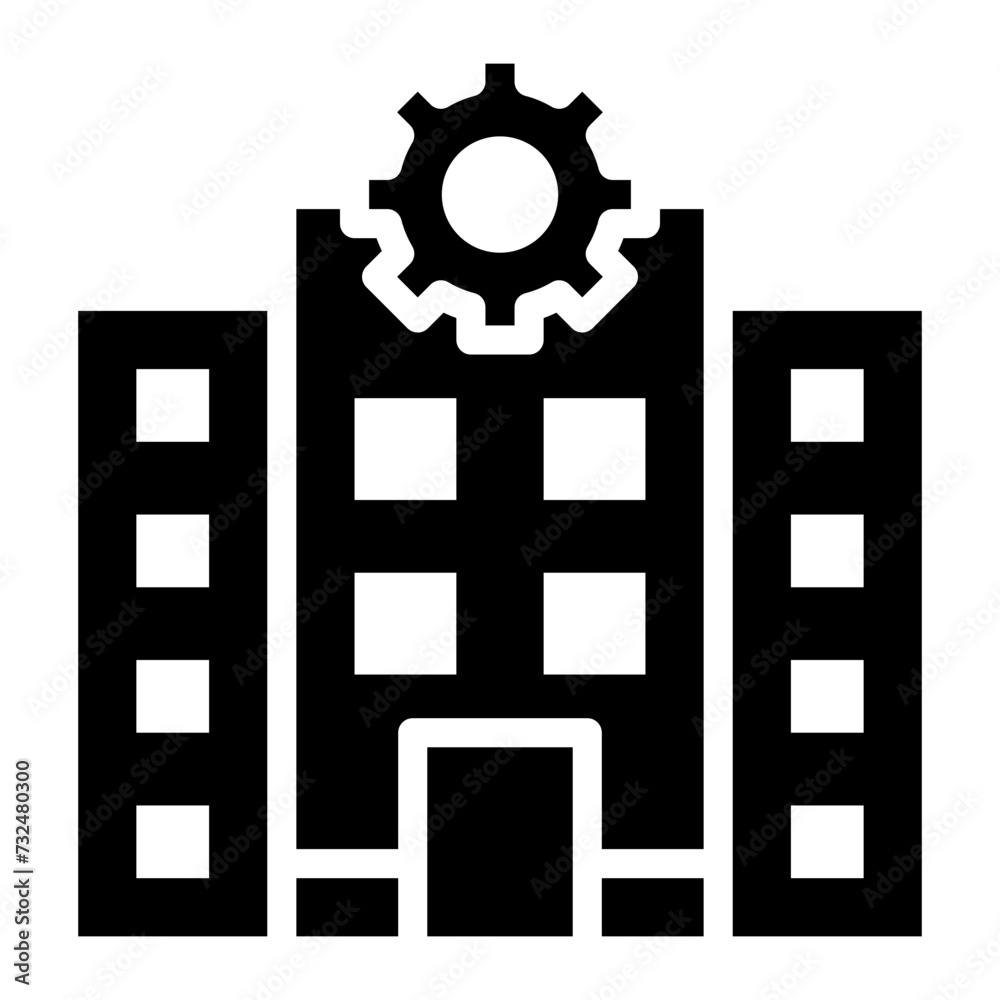 Main Establishment icon vector image. Can be used for Compliance And Regulation. Main Establishment icon vector image. Can be used for Compliance And Regulation.