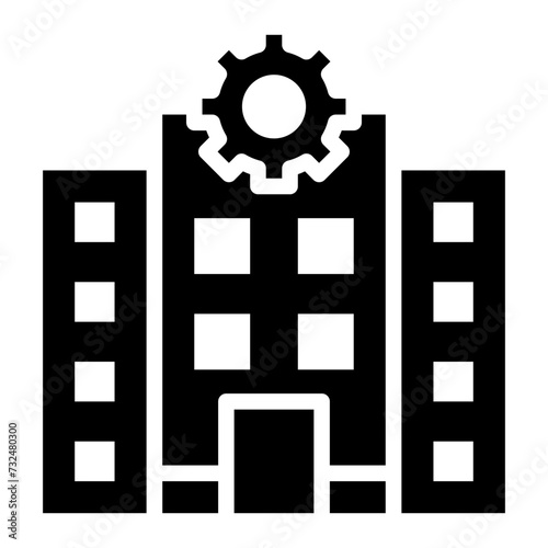 Main Establishment icon vector image. Can be used for Compliance And Regulation.