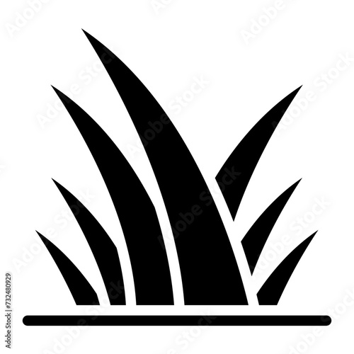 Grass icon vector image. Can be used for Agriculture.