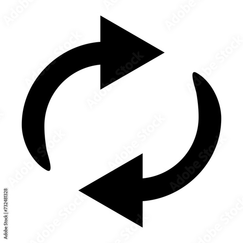 Change icon vector image. Can be used for Documents And Files.