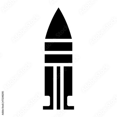 Bullet icon vector image. Can be used for Crime Investigation.