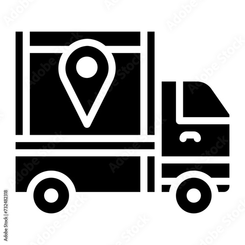 GPS Tracking icon vector image. Can be used for Crime Investigation.