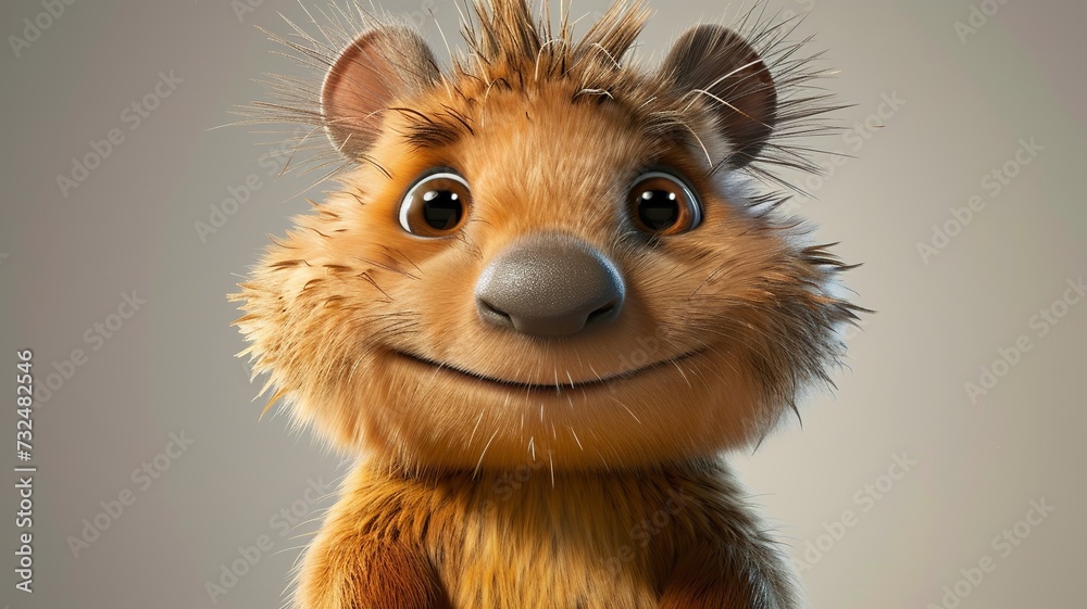 artificial intelligence portrait of a funny, cute, big-eyed, shaggy-tailed kangaroo artificial intelligence portrait of a funny, cute, big-eyed, shaggy-tailed kangaroo