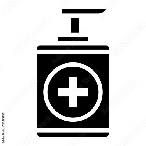 Antiseptic icon vector image. Can be used for Dermatology.