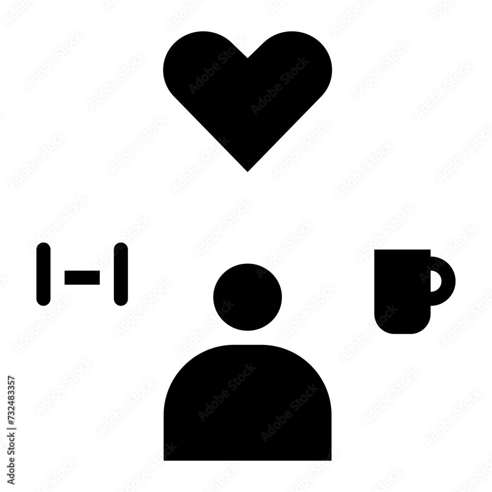 Daily Routine Assistance icon vector image. Can be used for Home Services. Daily Routine Assistance icon vector image. Can be used for Home Services.